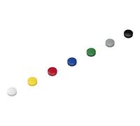 Aimant MAULsolide 20 mm | Mélange de couleurs pour un ordre clair, forte adhérence sur les tableaux magnétiques, forme plate pour les notes