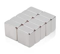 Aimant Neodyme Puissant Rectangulaire Petits Aimants Mini Magnet 10x10x5mm pour Frigo Tableau Blanc Magnétique Photo école Bureau Oeuvre 10 Pièces