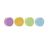 Aimant néodyme Wood Series Circle, coloré