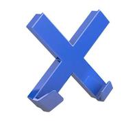 Aimant Novus MEGA Magnet CROSS XL Bleu Croix 9 x 9 cm