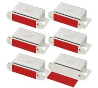 Aimant Placard Puissant Jiayi 6 Pièces Loqueteau Magnétique Porte Acier Inoxydable Aimant Armoire Coulissante Loquet Aimanté Porte Robuste Jusqu'à 14kg Aimant Porte Placard pour Tiroirs Porte