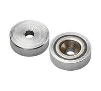Aimant plat avec taraudage, Néodyme,⌀: 16 mm Quantité:1