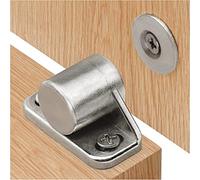 Aimant porte Placard Argent Loquets Magnétiques Avec Des Vis, Aimant Fermeture Meuble Aimant Puissant pour Porte Coulissante Tiroirs Fondre Fenêtre Aimanté Armoire, 2 Pièces