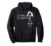 Aimant pour couple en forme de cœur pour la Saint-Valentin Sweat à Capuche