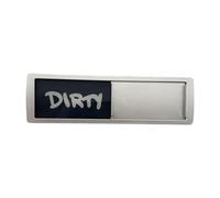 Aimant pour lave-vaisselle Clean Dirty Sign - En acier inoxydable - Facile à lire, élégant - Panneau magnétique propre et sale, pour lave-vaisselle, machine à laver