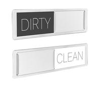 Aimant pour Lave Vaisselle,Indicateur De Signe Indicateur avec Fonction Coulissante Panneau Magnétique pour Lave-Vaisselle Panneau de Lave-Vaisselle Anti-Rayures Décoration de Cuisine Réfrigérateur