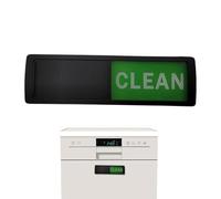 Aimant Pour Lave-vaisselle Propre Et Sale - Panneau Sales Pour Lave-vaisselle, Indicateur De Nettoyage En Acier Inoxydable Avec Adhésifs Double Face | Panneaux De Nettoyage Sale Faciles À Lire Pour