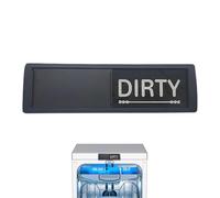 Aimant Pour Lave-vaisselle Propre Et Sale - Panneau Sales Pour Lave-vaisselle, Indicateur De Nettoyage En Acier Inoxydable Avec Adhésifs Double Face | Panneaux De Nettoyage Sale Faciles À Lire Pour