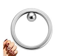 Aimant pour ongles Forme d'Anneau Circulaire Réutilisable