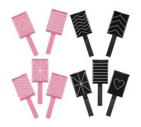 Aimant pour Ongles Œil de Chat 10 Pièces Pp et Magnétique | Design Nail Art, Lot de 10, Usage Manucure, Outils pour Effet Chat Eye
