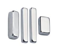 Aimant Pour Ongles Œil De Chat - 4 Aimants Carrés À Forte Aspiration, Outils De Conception D'ongles Pour Ongles En Acrylique, Outils D'art De Salon | Parfait Pour Créer De Superbes Effets Œil De Chat