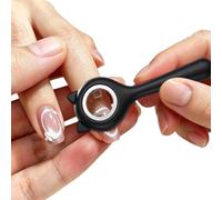 Aimant Pour Ongles,Outil Circulaire Compact Flexible Et Portable | Aimant Œil De Chat En Forme D'Anneau | pour femmes, filles, débutantes, artistes, beauté, voyage, maison et intérieur