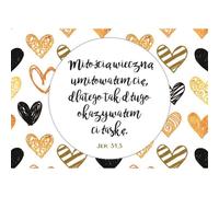 Aimant pour réfrigérateur - Avec un amour éternel