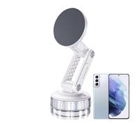 Aimant pour Téléphone De Voiture, Support Smartphone Rotatif à 360 Degrés, Monture Pliable À Ventouse pour Téléphone en Voiture Camion Caravane Livraison Taxi Et Voyage