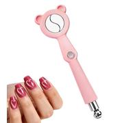 Aimant pour vernis à ongles Bâton de manucure magnétique en forme d'ours | Baguette de gel à ongles scintillant pour salon, , mariage, maison, studio, Saint-Valentin, fête d'anniversaire