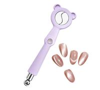 Aimant pour vernis à ongles Bâton magnétique pour manucure gel en forme | Baguette à paillettes pour vernis gel pour maison salon studio mariage fête anniversaire Saint-Valentin