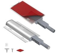 Aimant Poussoir Porte Placard Jiayi Lot de 2 Push to Open Pousser Latch | Ouverture Push Pull Adhésif pour Armoire Loquet Magnetique pour Porte Fermeture Touche Lache pour Tiroir Meuble Cuisine
