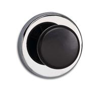 Maul Aimant puissant (Ø x H) 67 mm x 33 mm rond, avec argent, noir 1 pc(s) 6155096