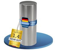 Aimant puissant en néodyme argenté - Tige aimantée extra longue - Diamètre 20 x 50 mm de long - Aimants puissants - Force d'adhérence env. 22 kg - Aimants pour tableau blanc, tableau d'affichage