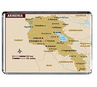 AIMANT RÉFRIGÉRATEUR CARTE ARMÉNIE