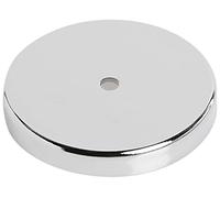 Aimant rond 81 x 10 mm - Aimant ultra puissant supportant jusqu'à 43 kg - Chromé