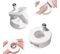 Aimant rotatif œil de chat 2026, corps principal rotatif à 360°, outil d'ongles adapté aux débutants avec force magnétique uniforme et excellente absorption de la lumière, créant un effet œil de chat