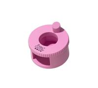 Aimant rotatif œil de chat, aspiration automatique des perles de verre de l'ongle œil de chat, boule à ongles magnétique à 360°, outil d'ongles adapté aux débutants pour vernis gel nail art (rose avec