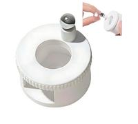 Aimant rotatif œil de chat pour ongles, flexible à 360 °, outil d'aspiration de perles magnétiques pour motifs d'aura, outil ergonomique et antidérapant pour ongles pour débutants et professionnels