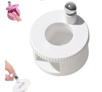 Aimant rotatif œil de chat pour ongles, outil magnétique œil de chat automatique à 360° avec force magnétique puissante, outil de nail art adapté aux débutants pour effets de vernis gel œil de chat 5D