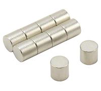 Aimant Samarium Cobalt Pour Moteurs, Moteurs Électriques, Machines Turbo et Capteurs - 10mm dia x 10mm D'Épaisseur - 2,6kg de Traction - Pack de 10