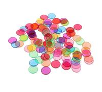 Aimant Scientifique Pour Enfants, Outil D'Expérimentation, Jouet, Disque En Plastique Multicolore, 100x