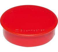 Aimant Soennecken 4801 rond 32mm rouge 10 pcs/paquet.