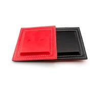 Aimants à double polarité pour biomagnétisme - Paire biomagnétique Goiz - Recouvert de cuir végétalien - Aimants thérapeutiques en ferrite