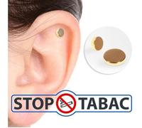 Aimants Auriculaires Anti-Tabac Pour Arrêter De Fumer Par Auriculothérapie