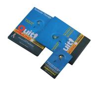 Aimants Auriculaires Anti-Tabac - Zéro Fumée - 8x8 mm et 5x5 mm - Métal - Bio-aimants