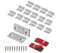 Aimants d'armoire Mousike Loquet de porte magnétique pour fermeture tiroir Fermeture de placard de porte coulissante d'armoires de cuisine(16paquets)