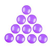 Aimants de bureau, 50pcs, aimants ronds colorés violets pour réfrigérateur et tableau blanc
