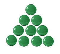 Aimants de Bureau de 30 mm, aimants de Planification des Panneaux de préavis, Bouton magnétique pour Le réfrigérateur, Tableau Blanc, Cartes, calendriers (100, Vert)