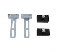 Aimants de commutation de limite pour ouvre-porte coulissante automatique avec support de montage, robuste en nylon et fibre de verre, résistant aux intempéries et, avec équerre de fixation et clé (2