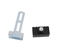 Aimants de commutation de limite pour ouvre-porte coulissante automatique avec support de montage, robuste en nylon et fibre de verre, résistant aux intempéries et, avec équerre de fixation et clé (1