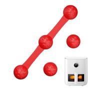 Aimants De Doublure Pour Friteuse À Air - Boucle Magnétique En Silicone Pour Maintenir Le Papier Parchemin | Empêche Le Papier De Se Et De Brûler, Accessoire De Cuisson Pour Friteuses À Air,