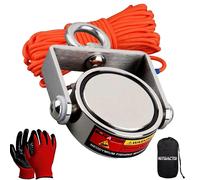 Aimants de pêche, rotation de 360 degrés, des deux côtés , rotation de 200KG, force d'attraction magnétique
