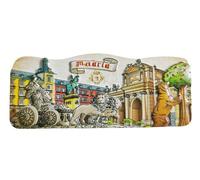 Aimants de réfrigérateur 3D Madrid Espagne Souvenirs de voyage 3D Attractions de la ville Aimants décoratifs pour réfrigérateur Décoration de la maison et de la cuisine