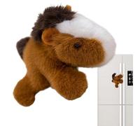 Aimants de Réfrigérateur, Aimants Magnétiques Animaux en Peluche, Peluches Animaux Décorations Drôles pour Tableau Blanc Décoration Maison