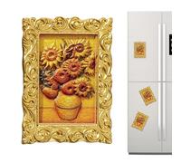 Aimants de Réfrigérateur | Autocollants Résistants et Esthétiques | Aimants Casier Tableaux Célèbres | Décoration pour Cuisine Salle de Classe Bureau Événements Cadeaux