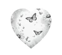 Aimants de réfrigérateur avec imprimé papillon et marguerite - Accessoires de pendaison de crémaillère - Décoration quotidienne de cuisine ou