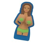 Aimants de réfrigérateur de Seins rebondissants, aimants de réfrigérateur de Dessins animés Humour 3D, Accessoires décoratifs drôles pour la Cuisine de casier