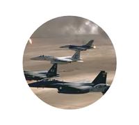 Aimants de réfrigérateur en acrylique motif avion de guerre | Accessoires décoratifs magnétiques | Pour réfrigérateur, micro-ondes, machine à laver, casier, taille unique