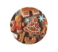 Aimants de réfrigérateur imprimés pain d'épice pour la maison, la cuisine, le bureau, accessoires pour pendaison de crémaillère quotidienne