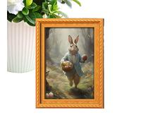 Aimants de réfrigérateur Nevalerra - Support de cadres photo magnétiques, aimants décoratifs amusants pour réfrigérateur, ensemble d'affichage à forte tenue | Solution d’organisation facile pour Pâque